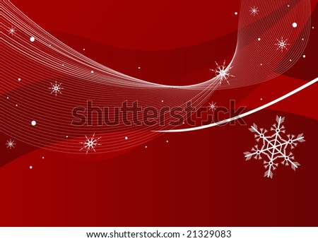 Editable Vector Christmas Background With Space For Your Text - 21329083 : Shutterstock