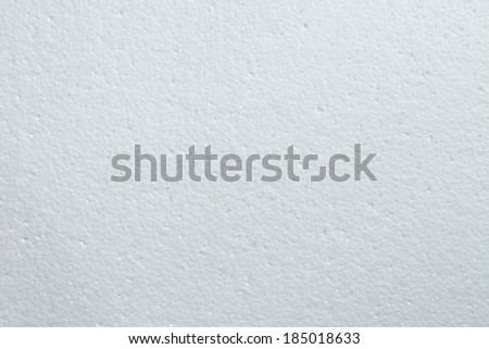 white polystyrene foam texture background