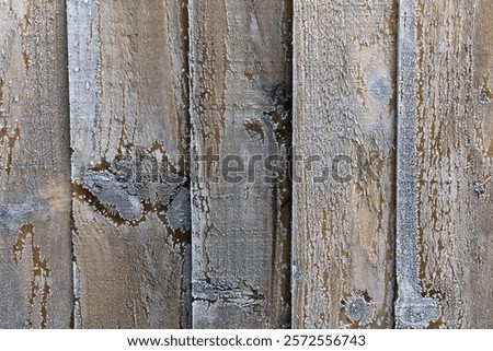 Similar – Image, Stock Photo frozen wooden brown fence outdoors