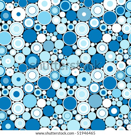 Chinese Blue And White Porcelain Pattern Stock Vector 95439304