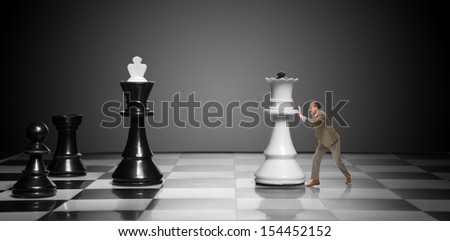 To move the queen. Game of chess