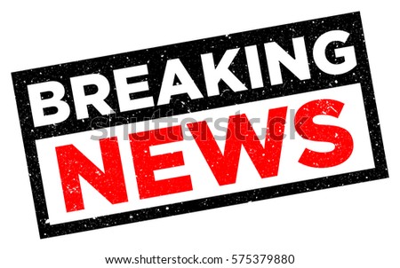 Breaking News Stamp Red Grunge Rubber Vector Badge With Text Breaking News Stamp Red Grunge Rubber Vector Badge With Text
