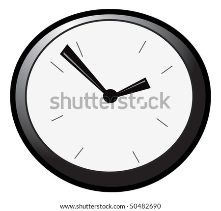 Cartoon Vector Illustration Clock - 50482690 : Shutterstock