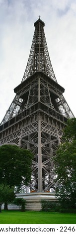 Image of the Eiffel Tower in Paris, France.