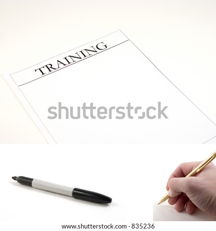 Training Paper - hand with pen and marker included separately.  Feeback Paper dimension 3072x2048... Hand with pen dimension 1000x990, Marker dimension 1700x760