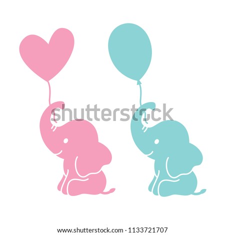 Download Baby Elephant Silhouette At Getdrawings Free Download