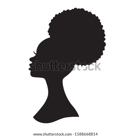 Download African American Woman Face Silhouette At Getdrawings Free Download