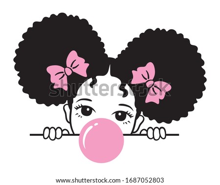 Free Free 166 Sunflower Afro Puff Baby Clipart SVG PNG EPS DXF File