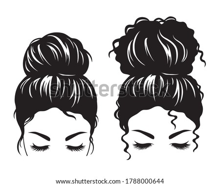 Featured image of post View 18 Anime Hairstyles Female Messy Bun