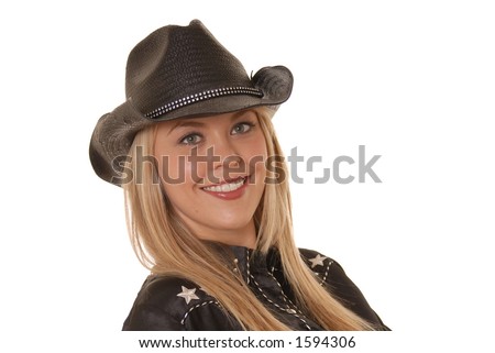 Lovely western dressed girl
