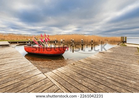 Similar – Image, Stock Photo The port of Althagen am Bodden