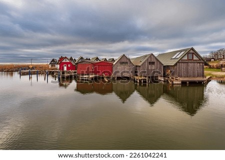 Similar – Image, Stock Photo The port of Althagen am Bodden