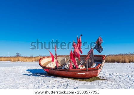 Similar – Image, Stock Photo The port of Althagen am Bodden