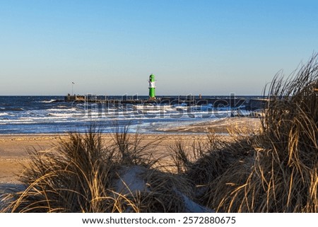 Similar – Image, Stock Photo Warnemuende Baltic Sea