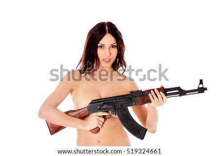 Girls nude holding guns Remarkable, Girls nude holding guns apologise, but