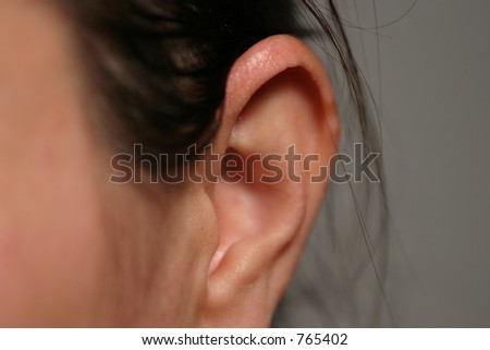 woman ear