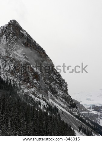 Isolated Mountain Peak