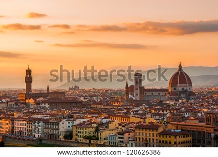 Similar – Image, Stock Photo light clouds over tuscany