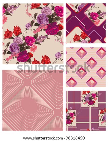 Patterned Needlework Fabrics available at Willow