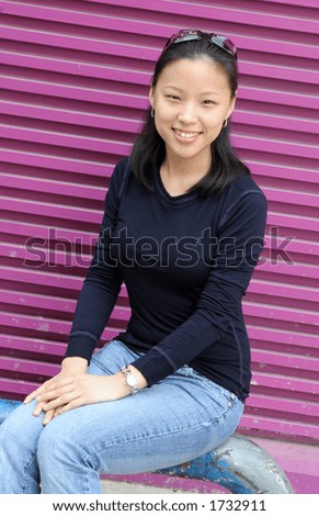 Beautiful Korean woman