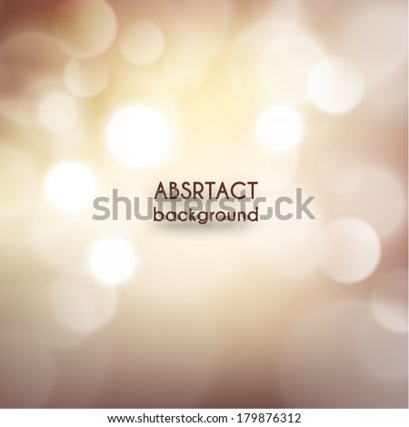 Festive background with defocused lights – eps10