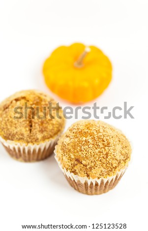 Sweet pumpkin muffins