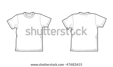 Collar Tee Template Vector | Download Free Vector Art | Free-Vectors