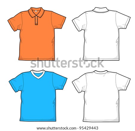 T-shirt and polo-shirt