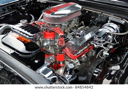 high performance car engine