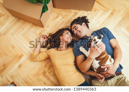 Similar – Image, Stock Photo English couple on their way home