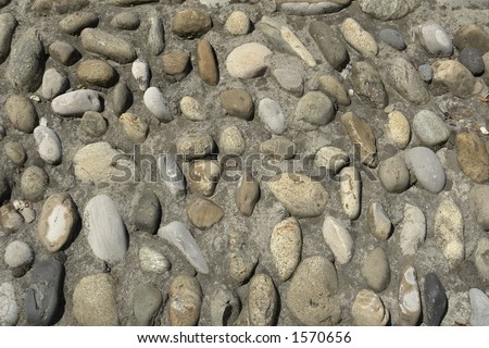 Stones ground.