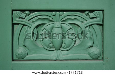 Green Art Nouveau