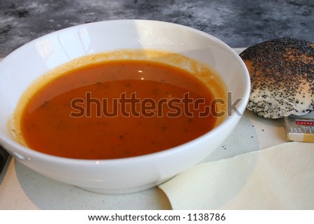soup and roll