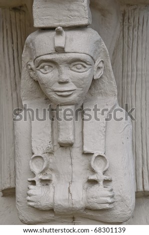 Replica of ancient egyptian sculpture