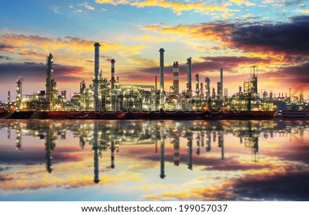 Petrochemical industry - Oil refinert and factory