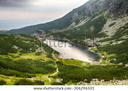 Velicka valye in Tatras, Slovakia Stok fotoğraf © 