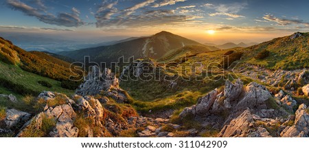 Similar – Foto Bild Landschaft von einer Felsklippe bis zum Meer