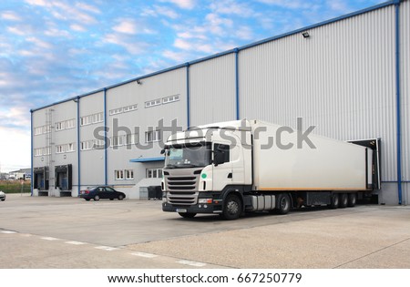 Similar – Image, Stock Photo Office Building Warehouse