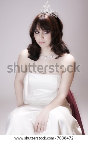Unhappy Beauty Or Prom Queen Runner-up