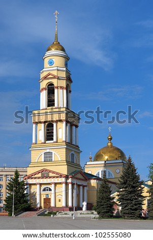 Cathedral of the Nativity on the Cathedral Square in Lipetsk, Russia