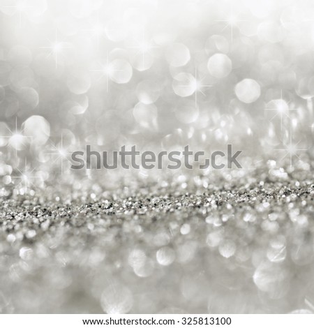 Golden and silver shimmering Christmas or New Year\'s Eve background