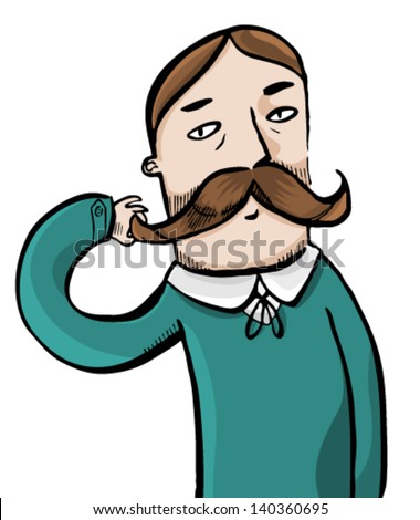 Download Mustache Man Vector Art Wallpaper 1920x1080 | Wallpoper #437749