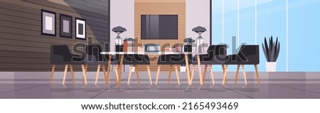 modern coworking area office interior empty no people open space cabinet conference meeting room with furniture