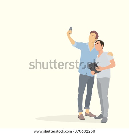 Similar – Image, Stock Photo Faceless person taking photo of Hispanic woman