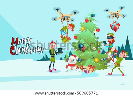 Similar – Image, Stock Photo New reality, xmas tree decorated with face masks