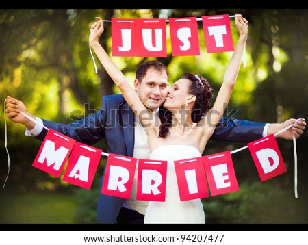 Just married couple