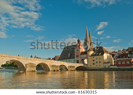 Similar – Image, Stock Photo university Danube River