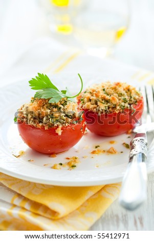 provencal style baked tomatoes
