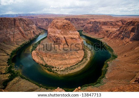 Horseshoe bend, Colorado River, Arizona