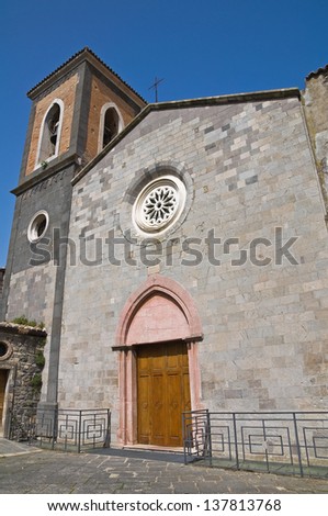 Church of St. Antonio. Melfi. Basilicata. Italy.